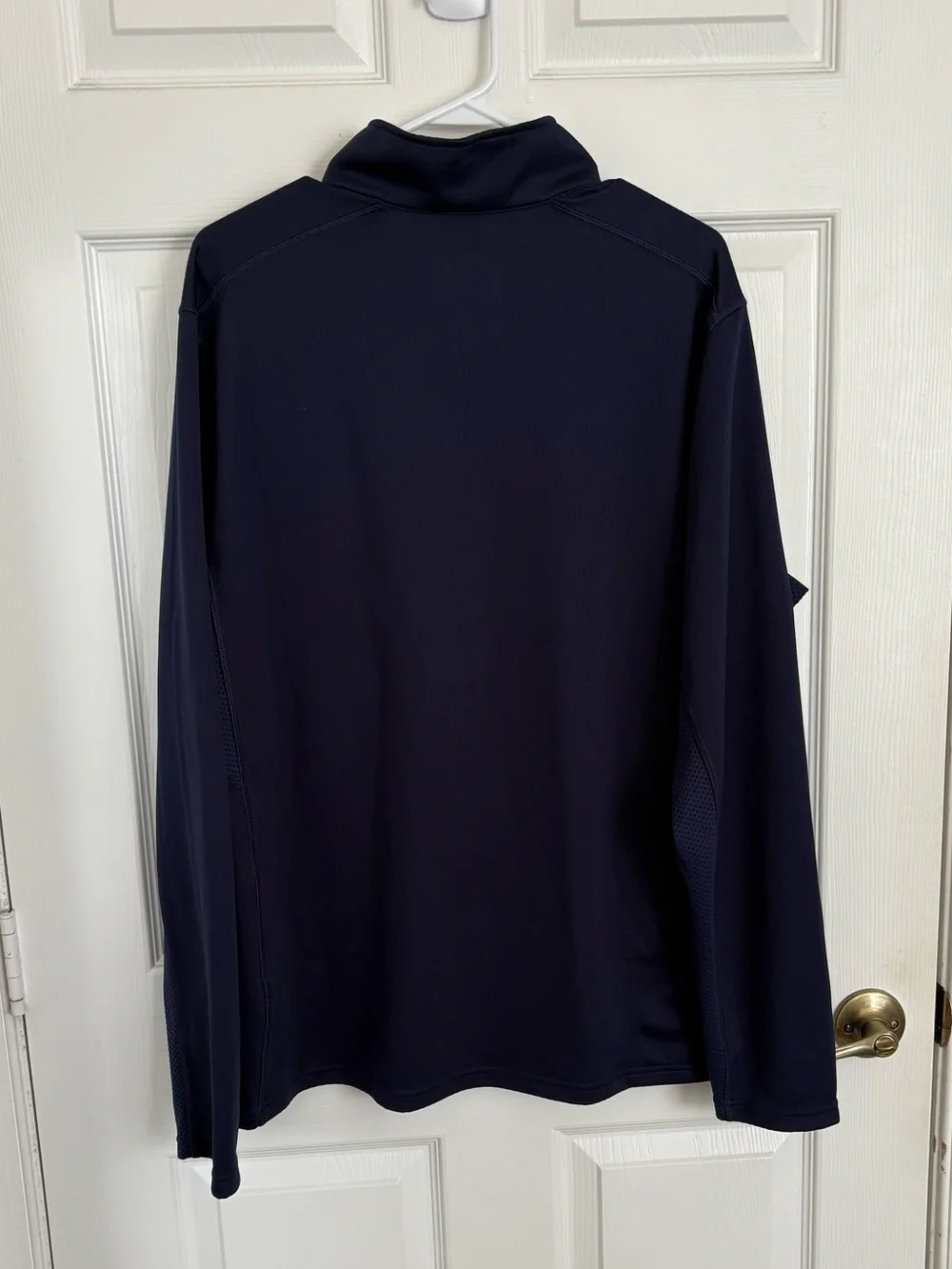 Nike Men’s Navy Long-Sleeve 1/4 Zip USA Pullover - Picture 7 of 7